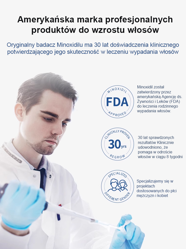 5% najlepiej skoncentrowana pianka minoksydylowa, efekty widoczne w ciągu tygodnia, odzyskaj swoje piękne włosy! 🌟💁‍♂️💁‍♀️