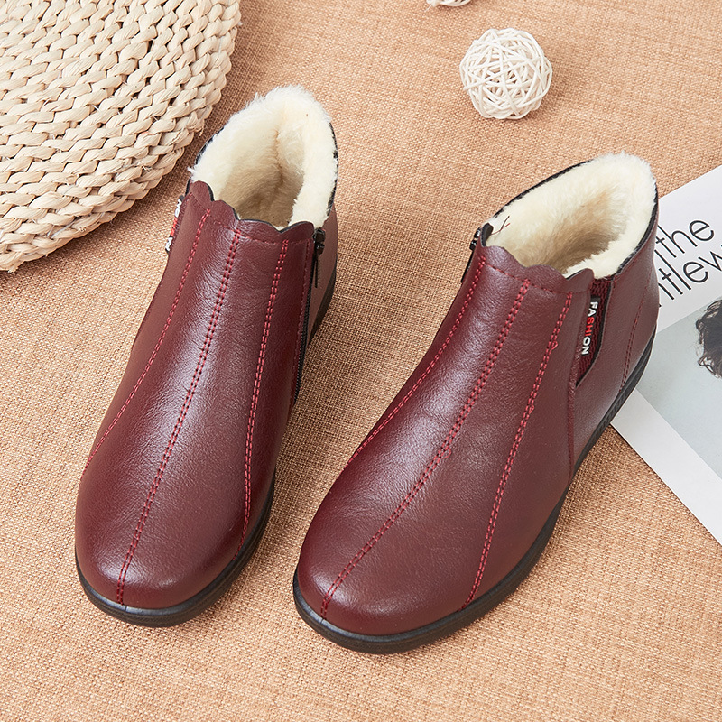 👢Ciepłe buty antypoślizgowe damskie 🔥Wyselekcjonowana włoska skóra bydlęca, elegancka i niezwykle wygodna 