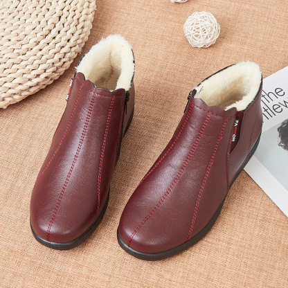 👢Ciepłe buty antypoślizgowe damskie 🔥Wyselekcjonowana włoska skóra bydlęca, elegancka i niezwykle wygodna 