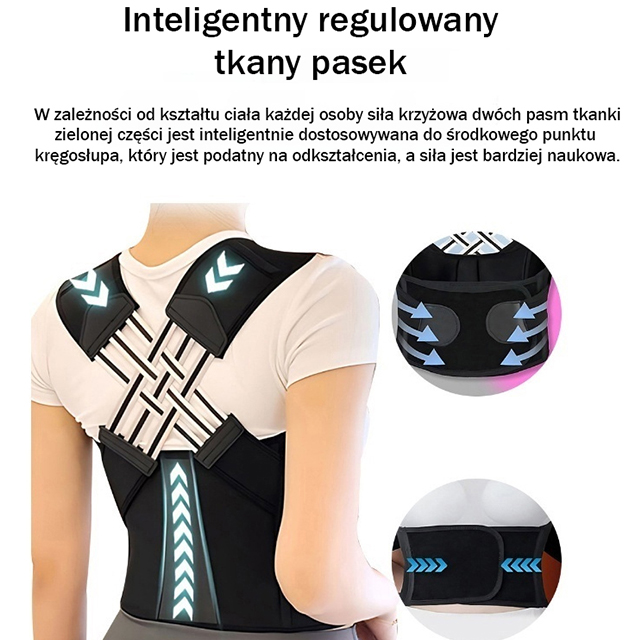 💫 【Profesjonalny pas korekcyjny】 Asystent korekcji postawy 💯 Obecnie kochany i doceniany przez ponad 100 000 pacjentów ze spondylozą szyjną