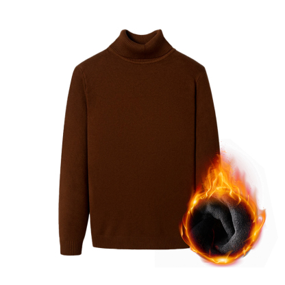 Wełniany sweter premium, cieplejszy niż kurtka puchowa!