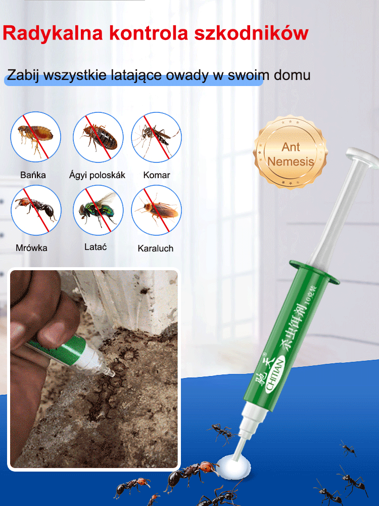 【Jeden koniec gniazda】Przynęta na owady