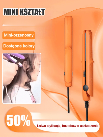 🌸【Utwórz dowolną fryzurę】Mini ceramiczna prostownica do włosów ⏰ Jeśli przegapiłeś, będziesz musiał dopłacić 169 zł!