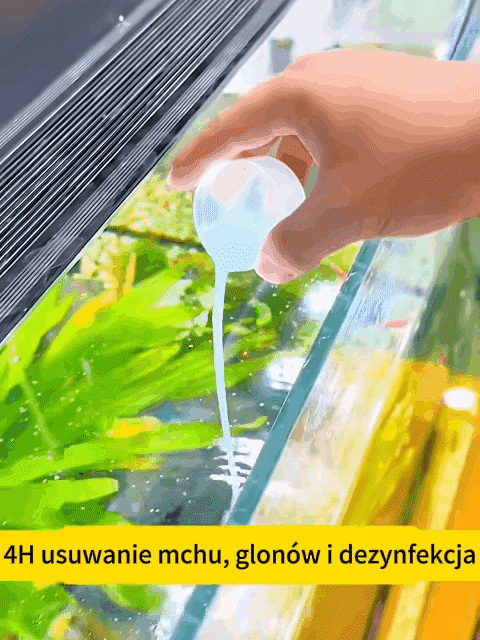 【4H środek do usuwania glonów i dezynfekcji】Środek do oczyszczania wody w basenach i akwariach