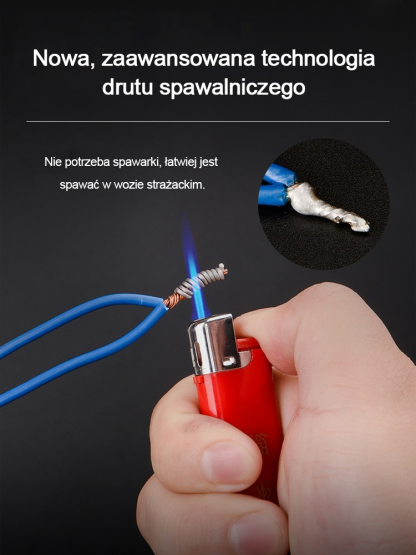 🔥 【Można stopić za pomocą zapalniczki】 Drut lutowniczy ze stali nierdzewnej w niskiej temperaturze