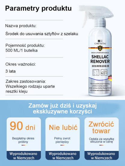 🌟【1 sekunda czystości】Spray do czyszczenia offsetowego asfaltu🌈Skutecznie czyści, nie uszkadzając lakieru samochodowego