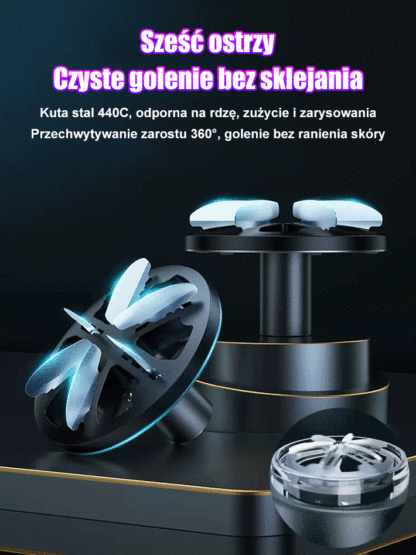 💦Nowa maszynka do golenia dla mężczyzn💥Nawet zarost tak twardy jak żelazny drut można łatwo usunąć, nie pozostawiając matowych śladów!