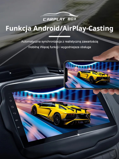 Oryginalny przewodowy do bezprzewodowego CARPLAY