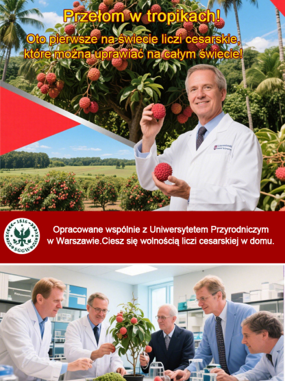 Król Liczi! 🌎 Odmiana liczi, która może być uprawiana na całym świecie! Owoce są większe niż jajka! 🥚✨