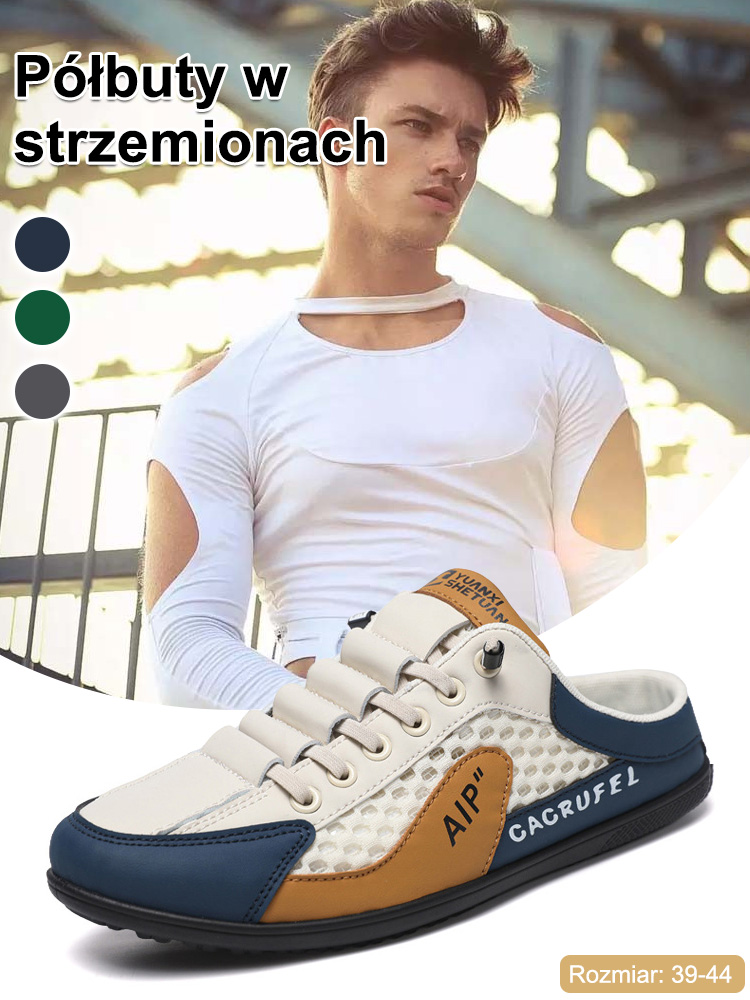 Półbuty w strzemionach