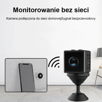 Super HD Bezprzewodowa Kamera Monitoringu Mini