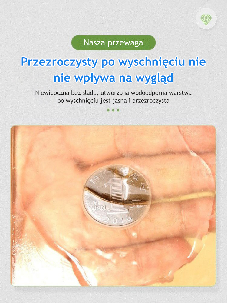Przezroczysty wodoodporny klej do ryb