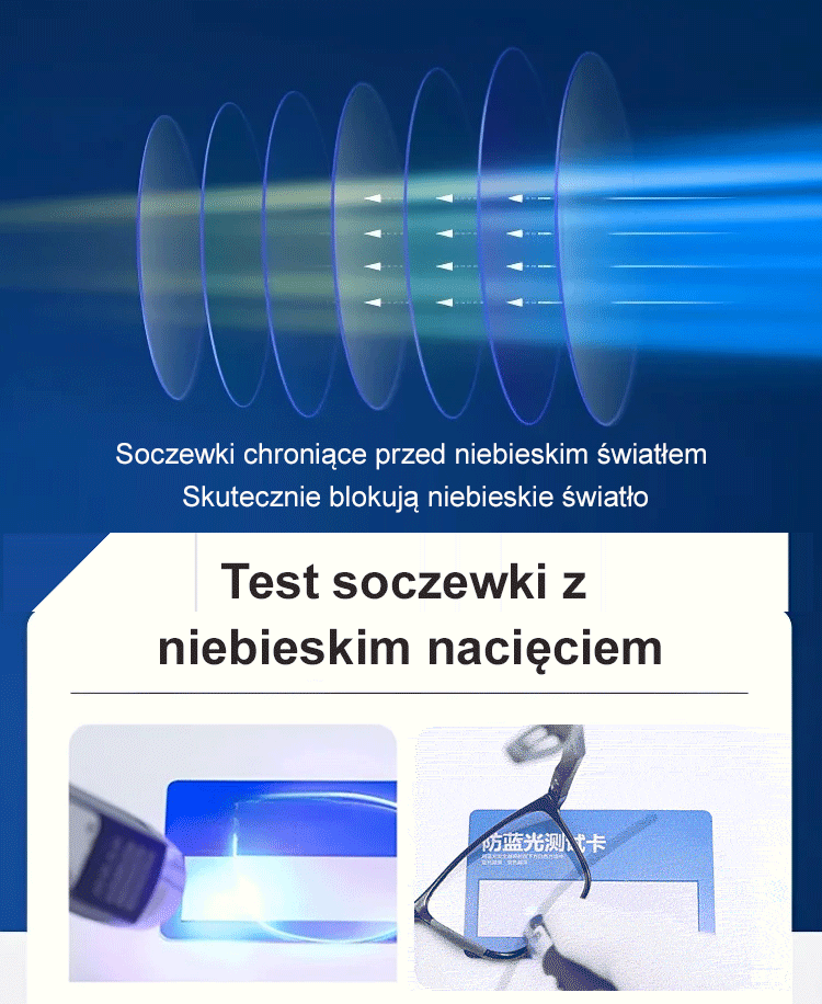 👓 【Ultralekkie i wygodne】Okulary do czytania blokujące niebieskie światło💥Automatyczny zoom, potrzebujesz tylko tych okularów w swoim życiu!