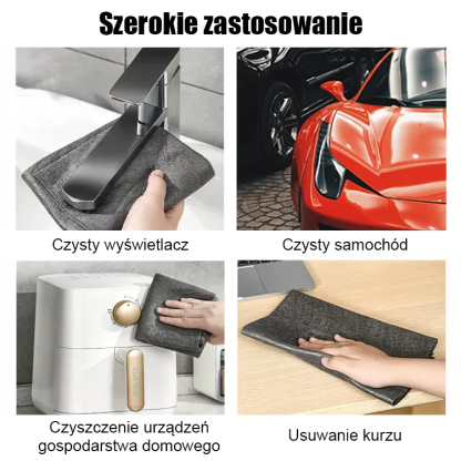 Super ściereczka do czyszczenia domu i samochodu oraz ściereczka do odkurzania