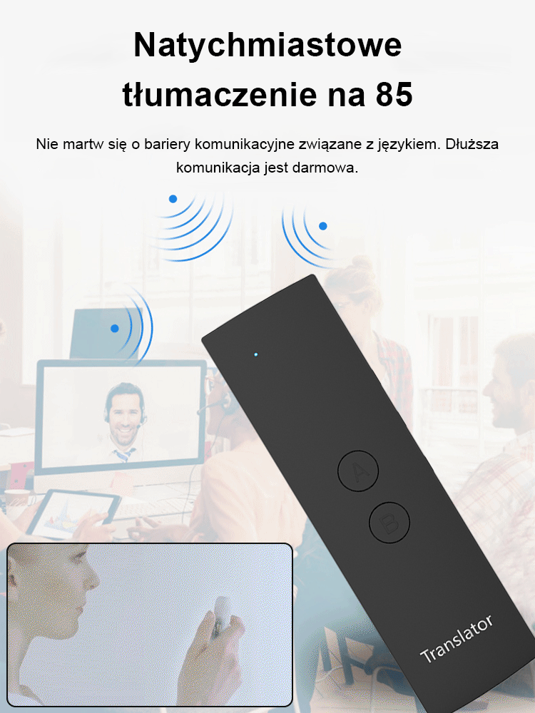 🌍 【Język globalny】 Inteligentny tłumacz wielojęzyczny