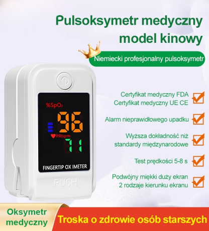 💊Bezbolesny przyrząd do pomiaru poziomu glukozy we krwi🩺Poznanie wyniku zajmuje tylko 5 sekund, z dokładnością ponad 98%