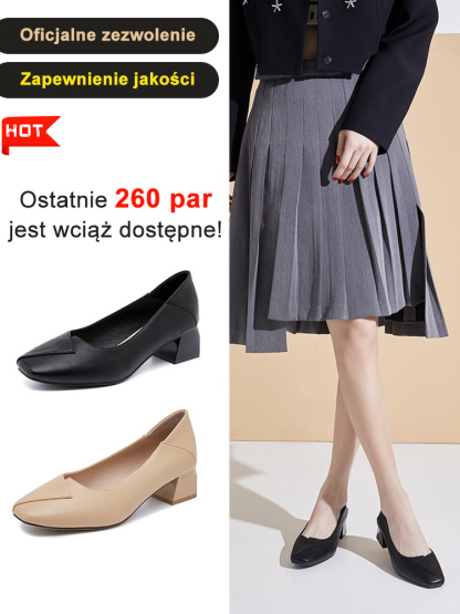 Cztery pory roku, wygodne, niskie, casualowe damskie buty skórzane