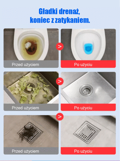 🚽 【Poprawa zapachu】 Środek do usuwania zatorów w rurach