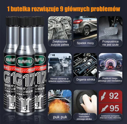 🚗 【Rozwiązuje 99% problemów z silnikiem】 Środek do czyszczenia paliwa🚘 Nie ma potrzeby demontażu silnika, tylko jedna butelka może usunąć wszystkie osady węglowe