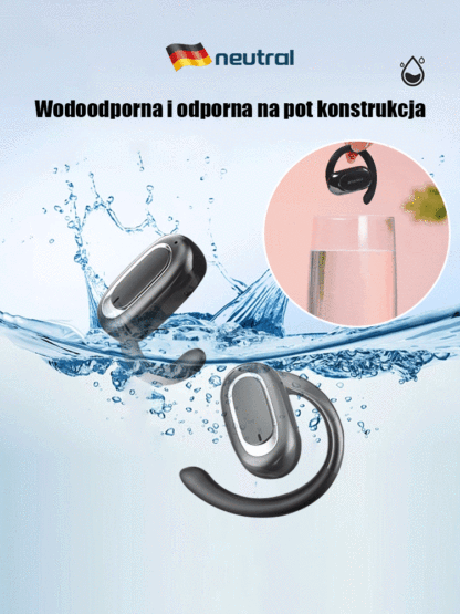 Otwarte stereo otwarte OWS -Bluetooth -earfones