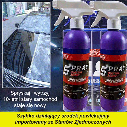 [Środek do powlekania samochodów] 30 razy większa moc czyszczenia, usuń plamy w 10 sekund!