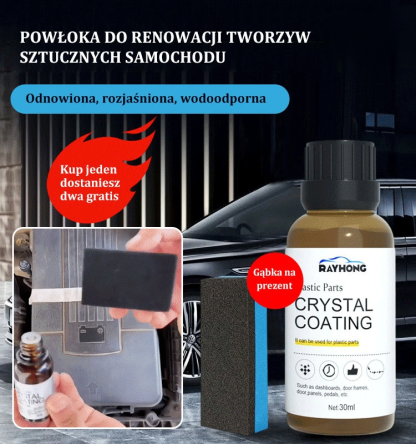 Powłoka do renowacji tworzyw sztucznych samochodu
