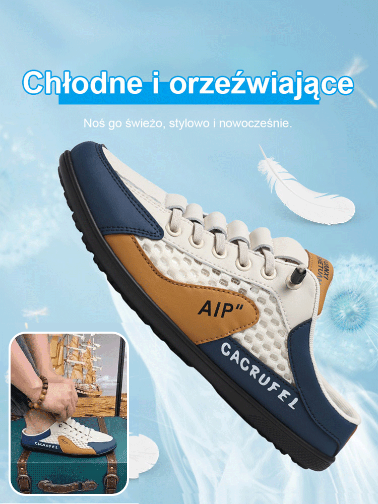Półbuty w strzemionach
