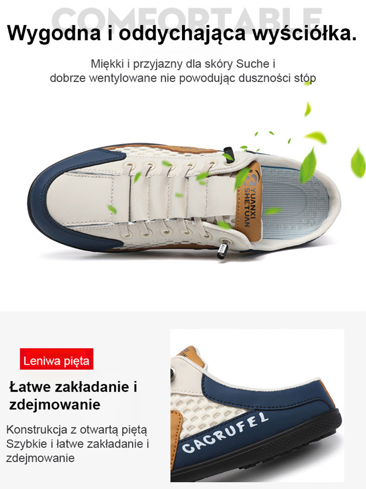 Półbuty w strzemionach