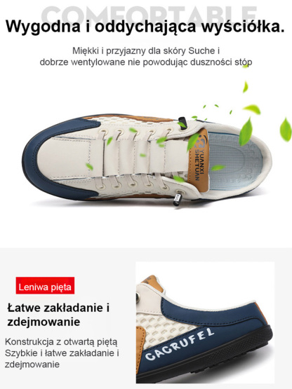 Półbuty w strzemionach