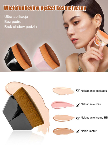 💄【Niewidoczne pory】Pędzel do makijażu w kształcie płatków bezśladowych