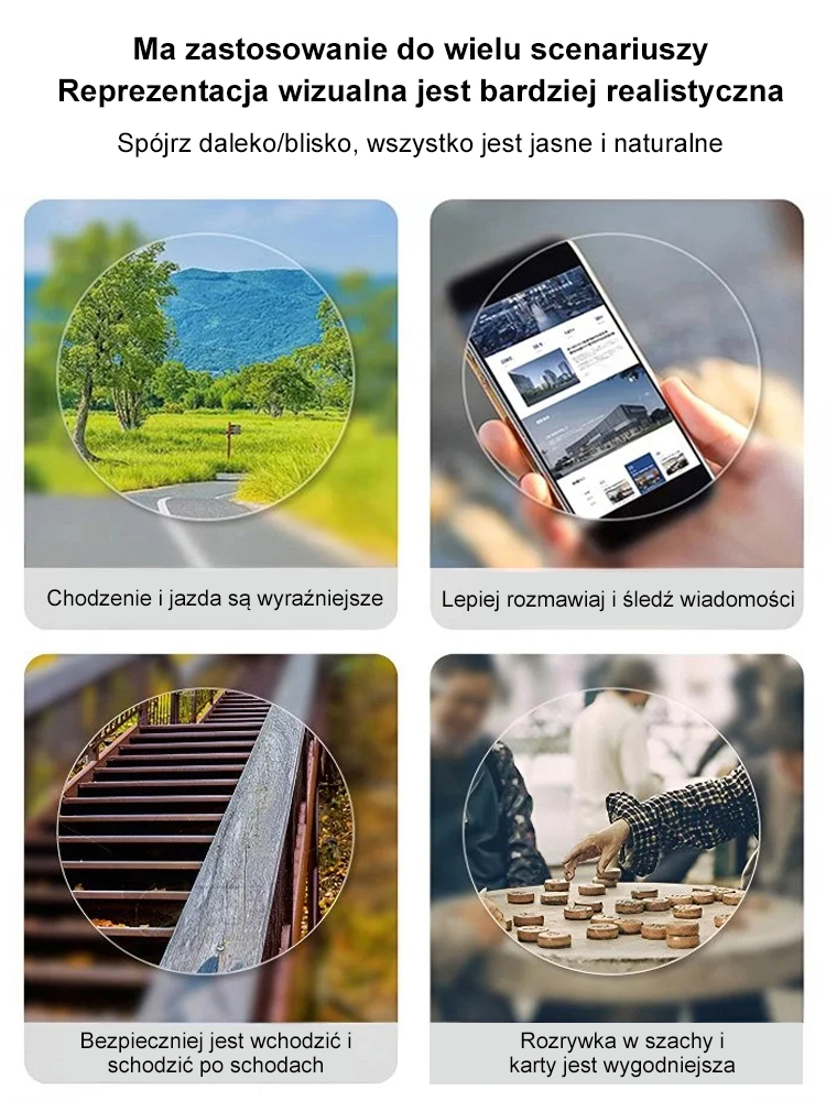 👓Zmieniające kolor okulary do czytania zapobiegające niebieskiemu światłu🔔Z łatwością uzyskaj inteligentny zoom 100-700°!