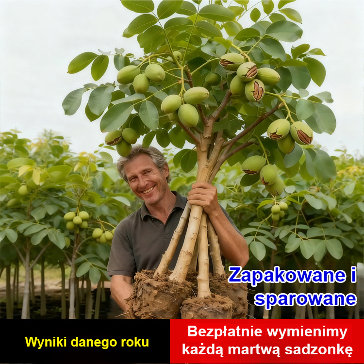 2-letnie sadzonki pekanu amerykańskiego z Teksasu, z dotacją rządową! 🌳 Posadź teraz, zbieraj plony w przyszłym roku! Gwarancja przeżycia! 🍂