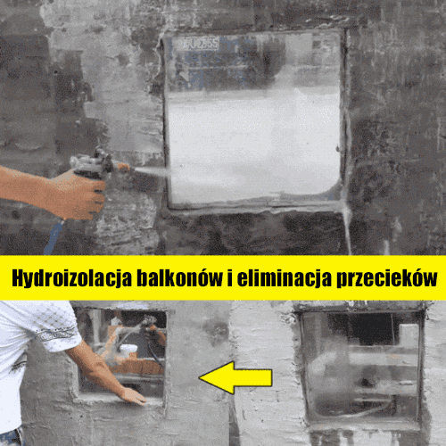 🌨 【Wydajna wodoodporna】 Poliuretanowa powłoka uszczelniająca