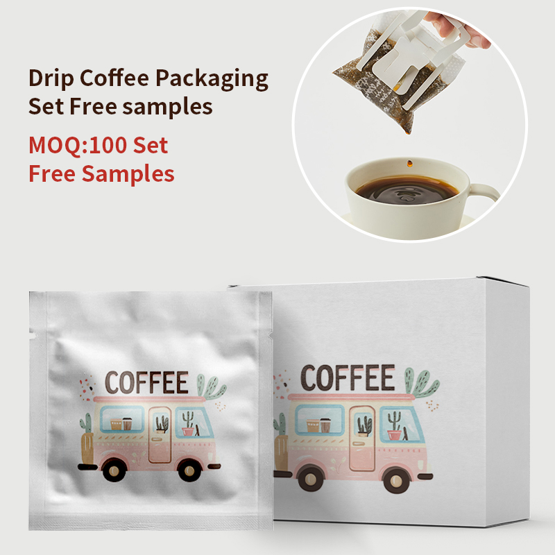 Custom Drip Coffee Pouches