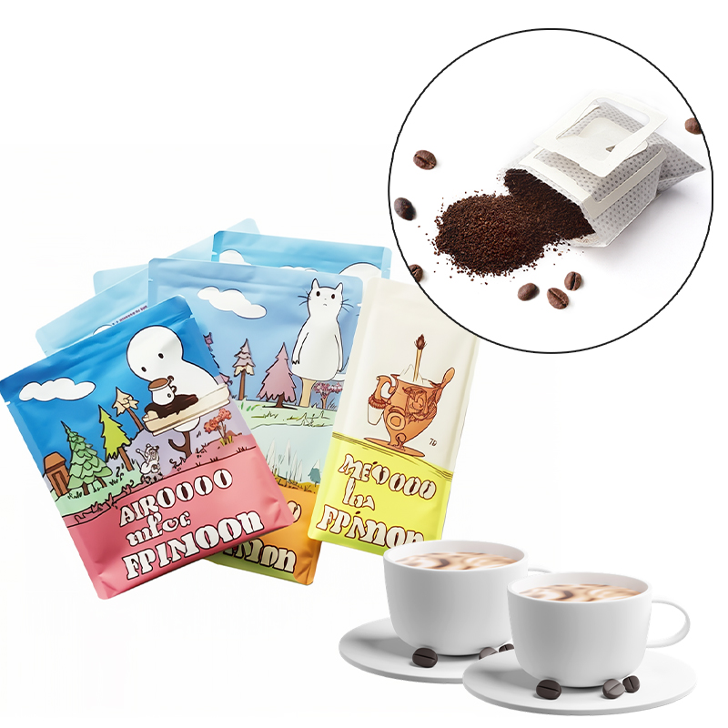 Custom Drip Coffee Pouches