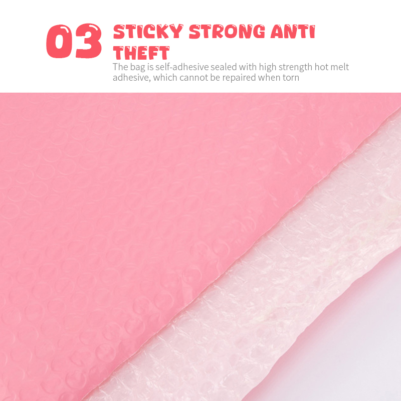 Gloss Metalic Bubble Bags