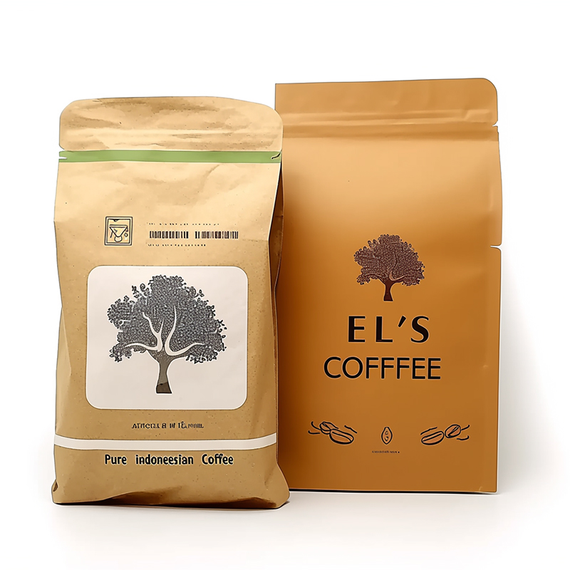 Kraft-Paper Ziplock Pouch