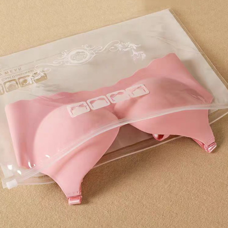 Clear Grip & Zip Seal Garment Bag