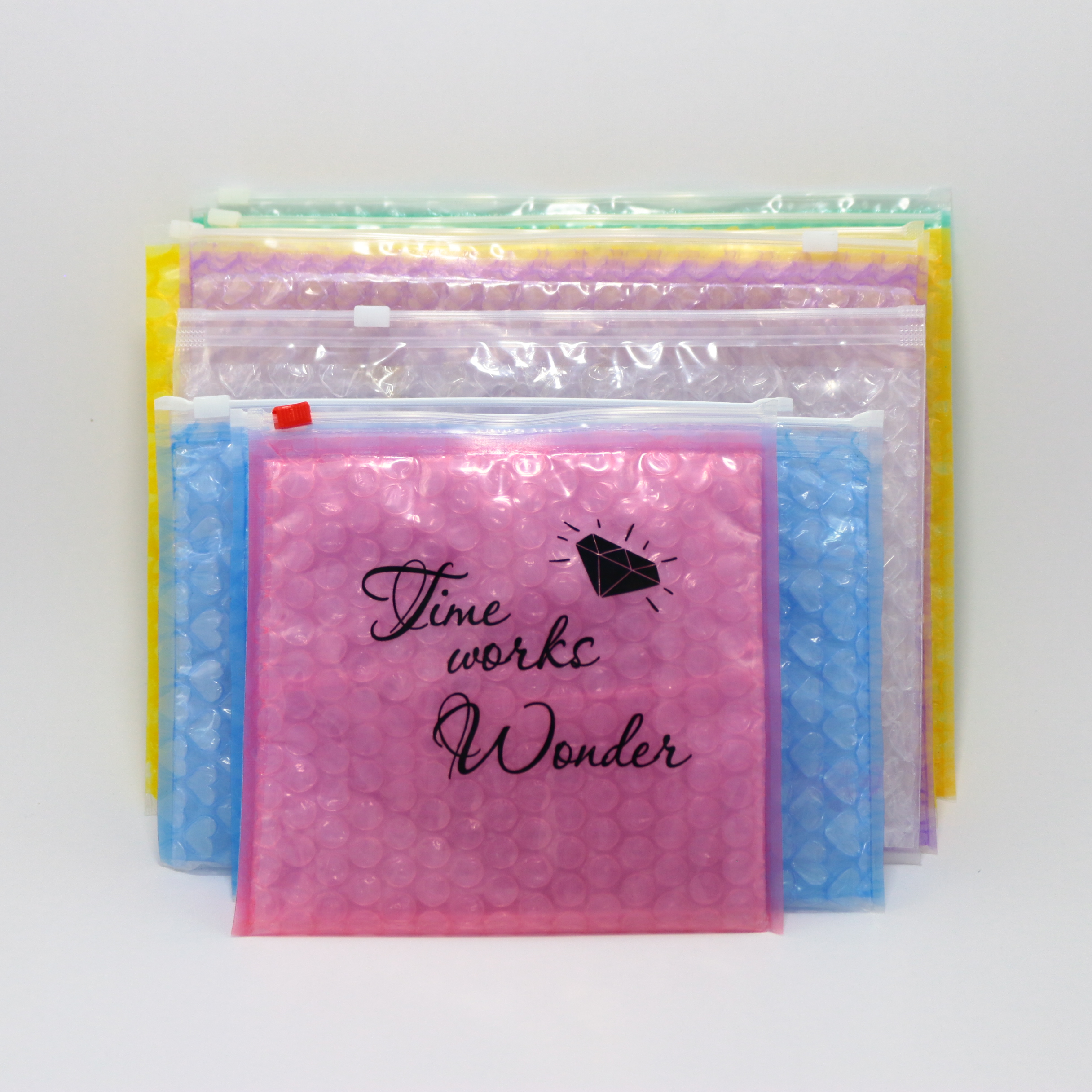 Bubble Bags With Zipper