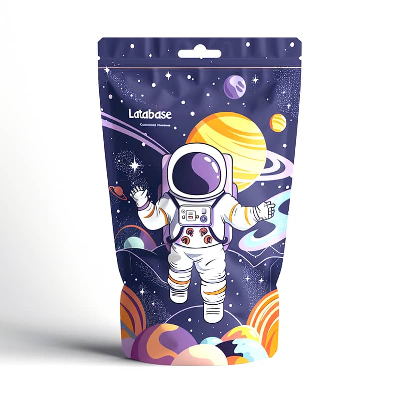 Ziplock, Smell-proof Mylar Bag.