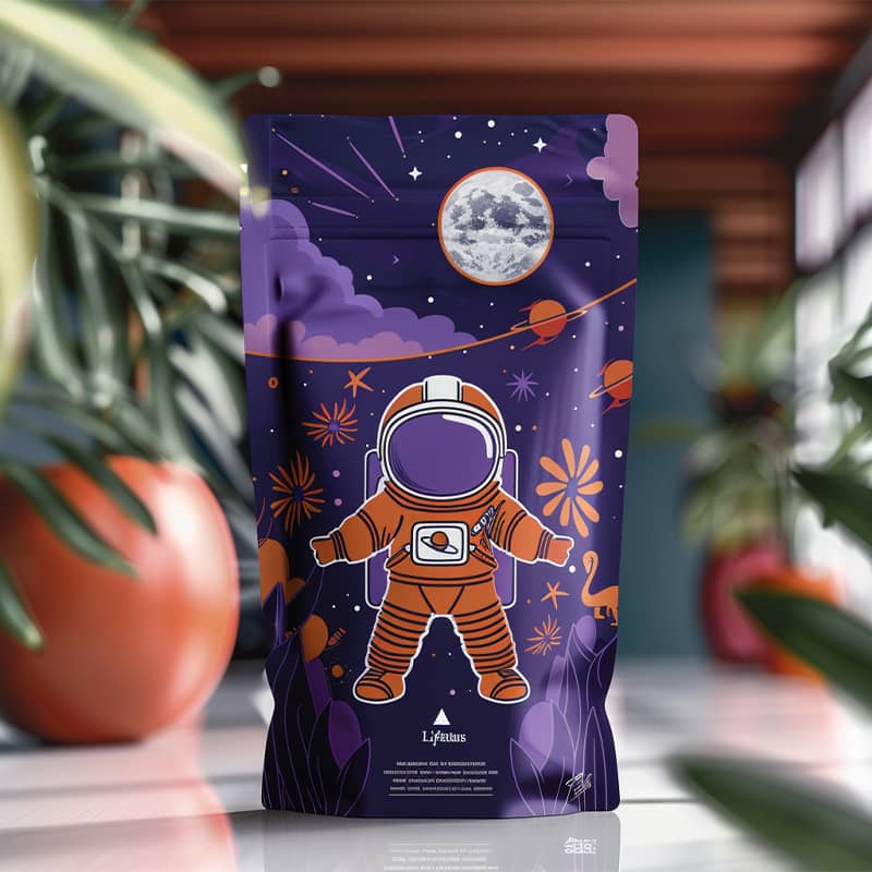 Child-Resistant Mylar Bags  4″ x 6″