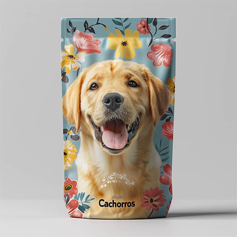custom plastic bags for pet food, custom packaging for pet food, custom stand up pouches