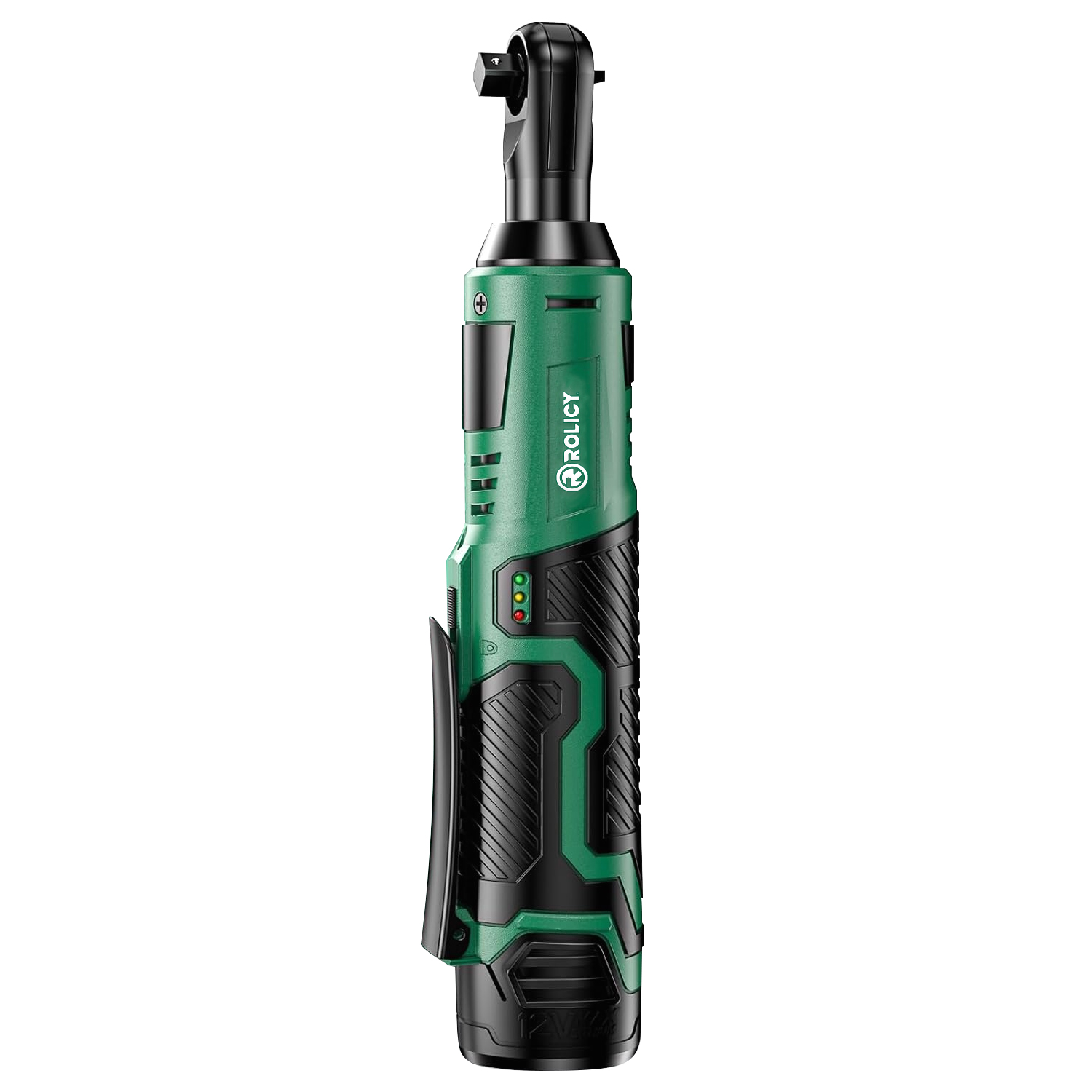 ROLICY Cordless Electric Ratchet Wrench Set, 40 Ft-lbs, 400 RPM, 12V Cordless Ratchet Wrench