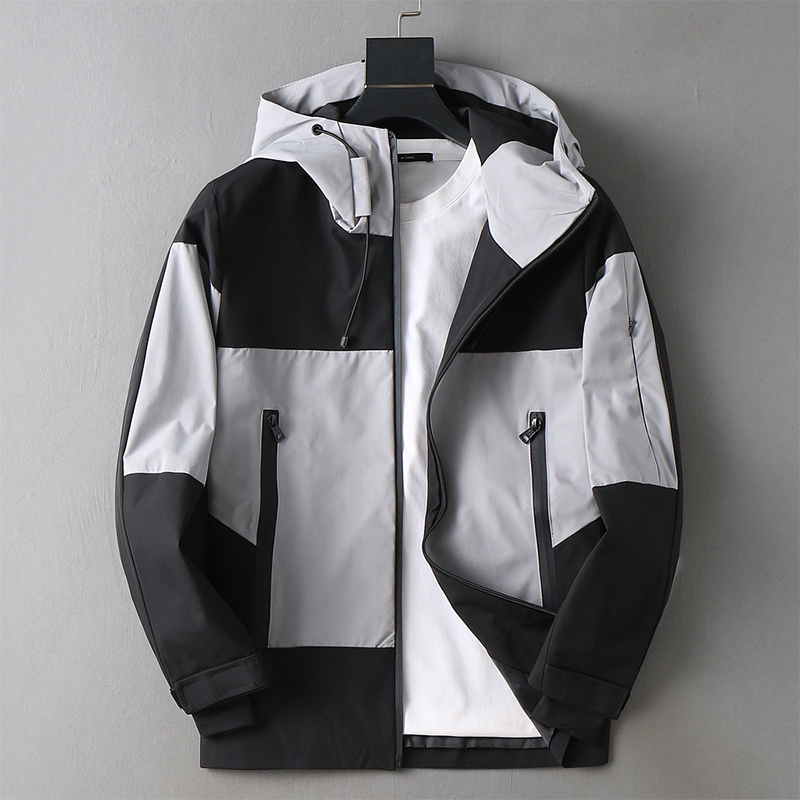 2025 Spring New Soft Fine Comfortable Breathable, Men's Fashion Casual Hooded Jacket Outerwear