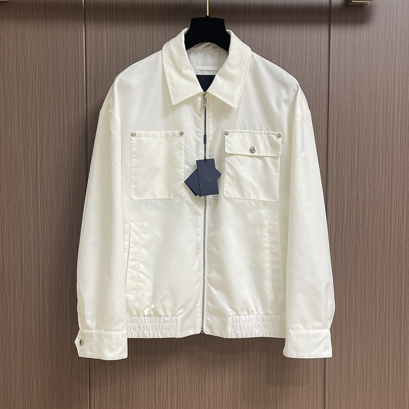 2025 Early Spring Structured Tailoring Slim Fit Premium Craftsmanship Details Men's Layering Essential Zipper Jacket