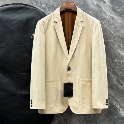 2025 New Waterproof Dustproof Lightweight Comfortable Men's Casual Trench Coat Blazer