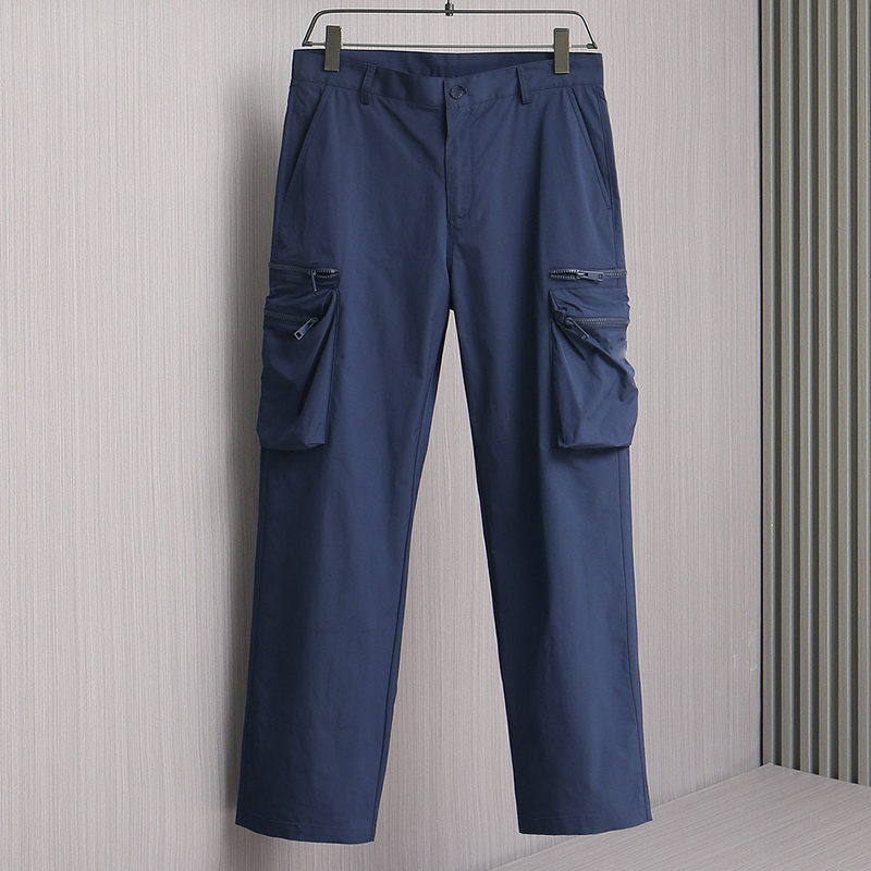 2025 Spring/Summer New Lightweight Loose Comfortable Breathable Skin-Friendly Men's Casual Pants with Pockets