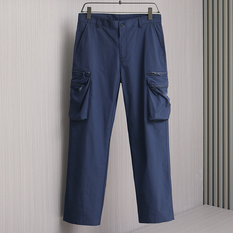 2025 Spring/Summer New Lightweight Loose Comfortable Breathable Skin-Friendly Men's Casual Pants with Pockets