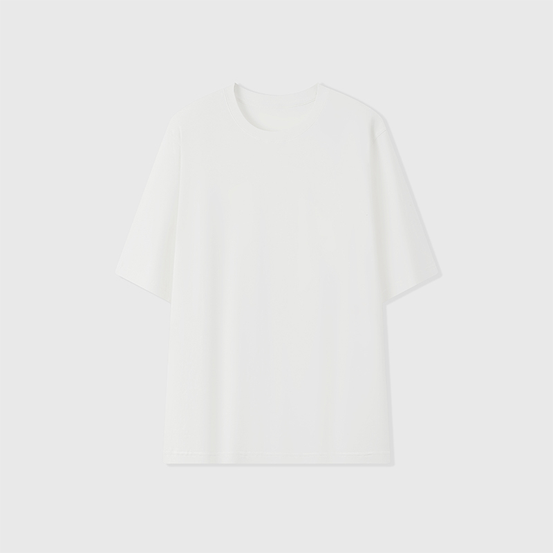 2026 Spring/Summer Horse Leather Patch Short Sleeve T-Shirt – Premium White Men's Tee  Short Description