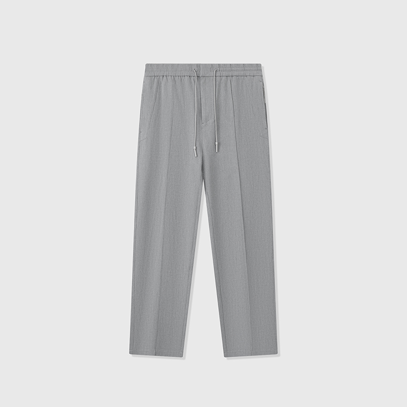 2026 Fall/Winter Wool Drawstring Trousers – Premium Men's Casual Pants